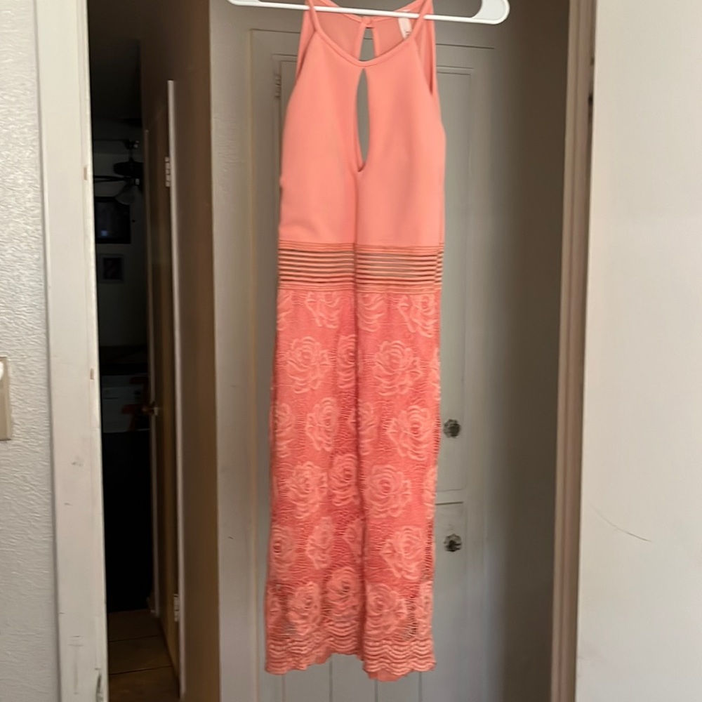 Selling Cesem brand Dress Peach Lace .